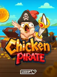 Chicken Pirate crash game at GOLDSTARJL COM